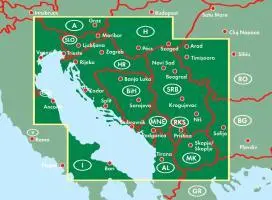 Rückseite: 9783707909432 | Slowenien / Kroatien / Serbien / Bosnien-Herzegowina / Montenegro /...