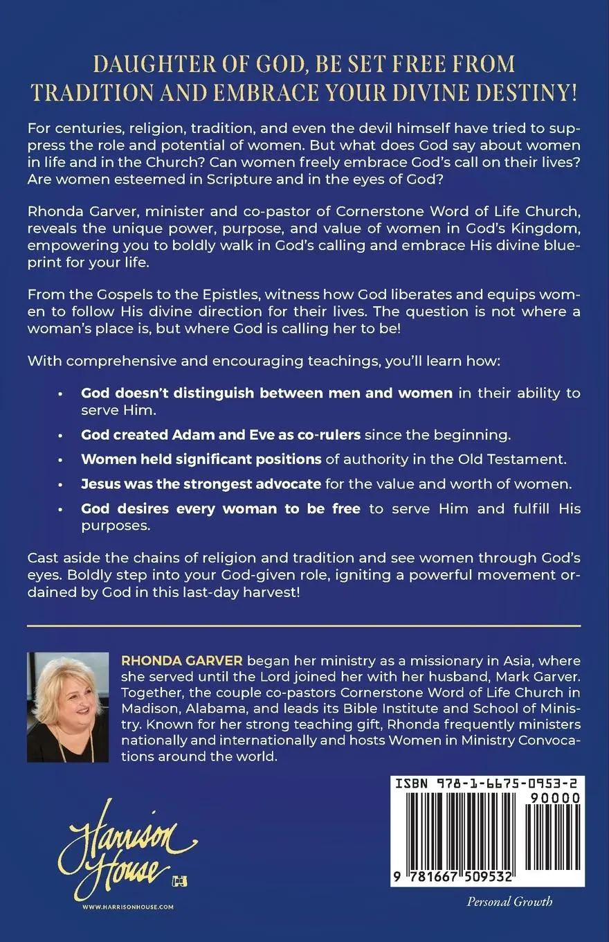 Rückseite: 9781667509532 | God's Heart for Women | Rhonda Garver | Taschenbuch | Englisch | 2025