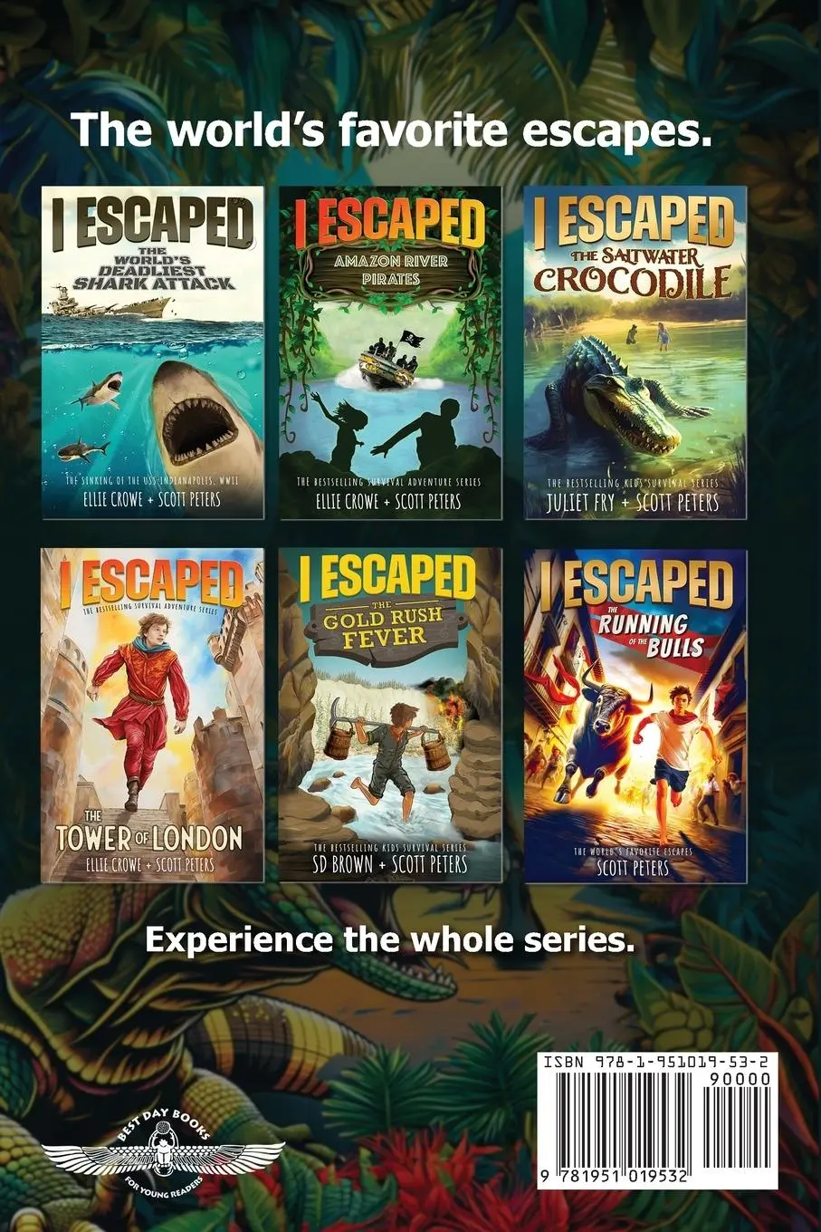 Rückseite: 9781951019532 | I Escaped Komodo Dragons | Apex Predator Of The Wild | Peters (u. a.)
