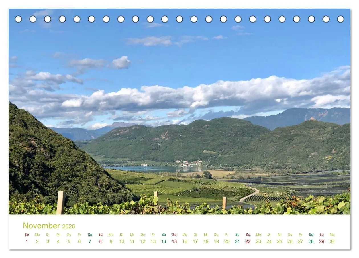 Bild: 9783457739532 | Der Kalterer See - Schönheit in Südtirols Süden (Tischkalender 2026...