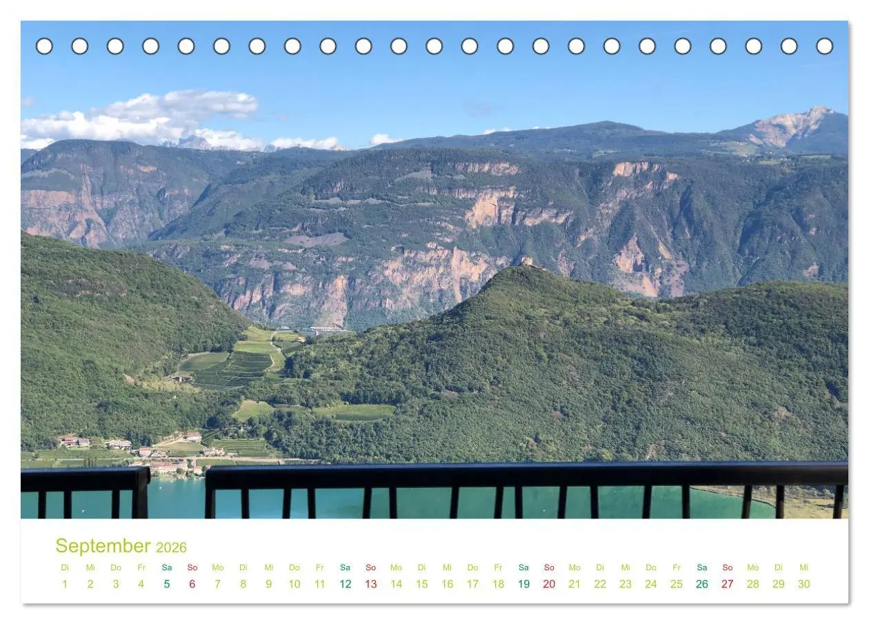 Bild: 9783457739532 | Der Kalterer See - Schönheit in Südtirols Süden (Tischkalender 2026...