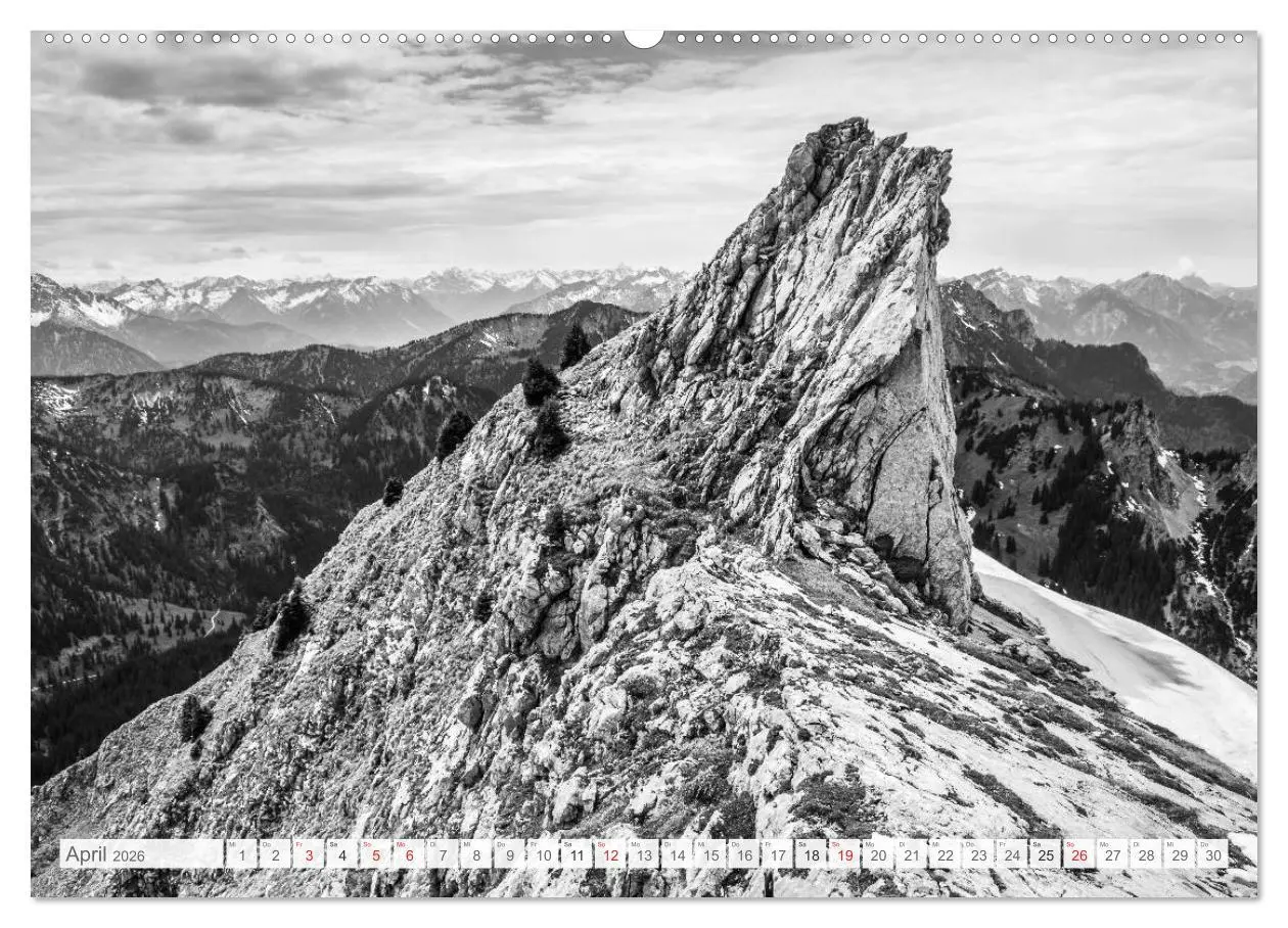 Bild: 9783516069532 | Bergpixels Schwarz-Weiße Gebirgsträume (hochwertiger Premium...