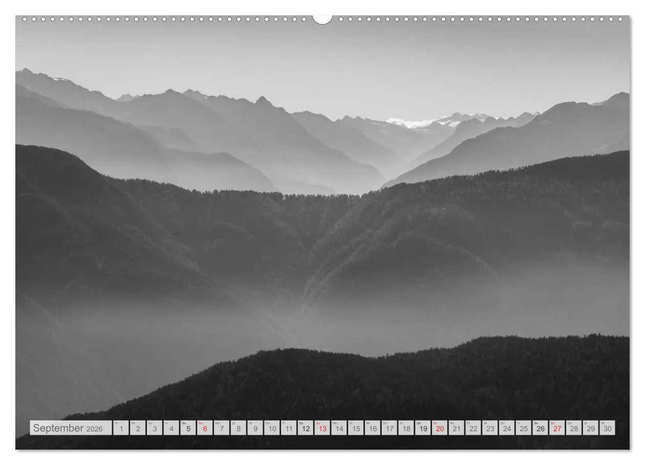 Bild: 9783516069532 | Bergpixels Schwarz-Weiße Gebirgsträume (hochwertiger Premium...
