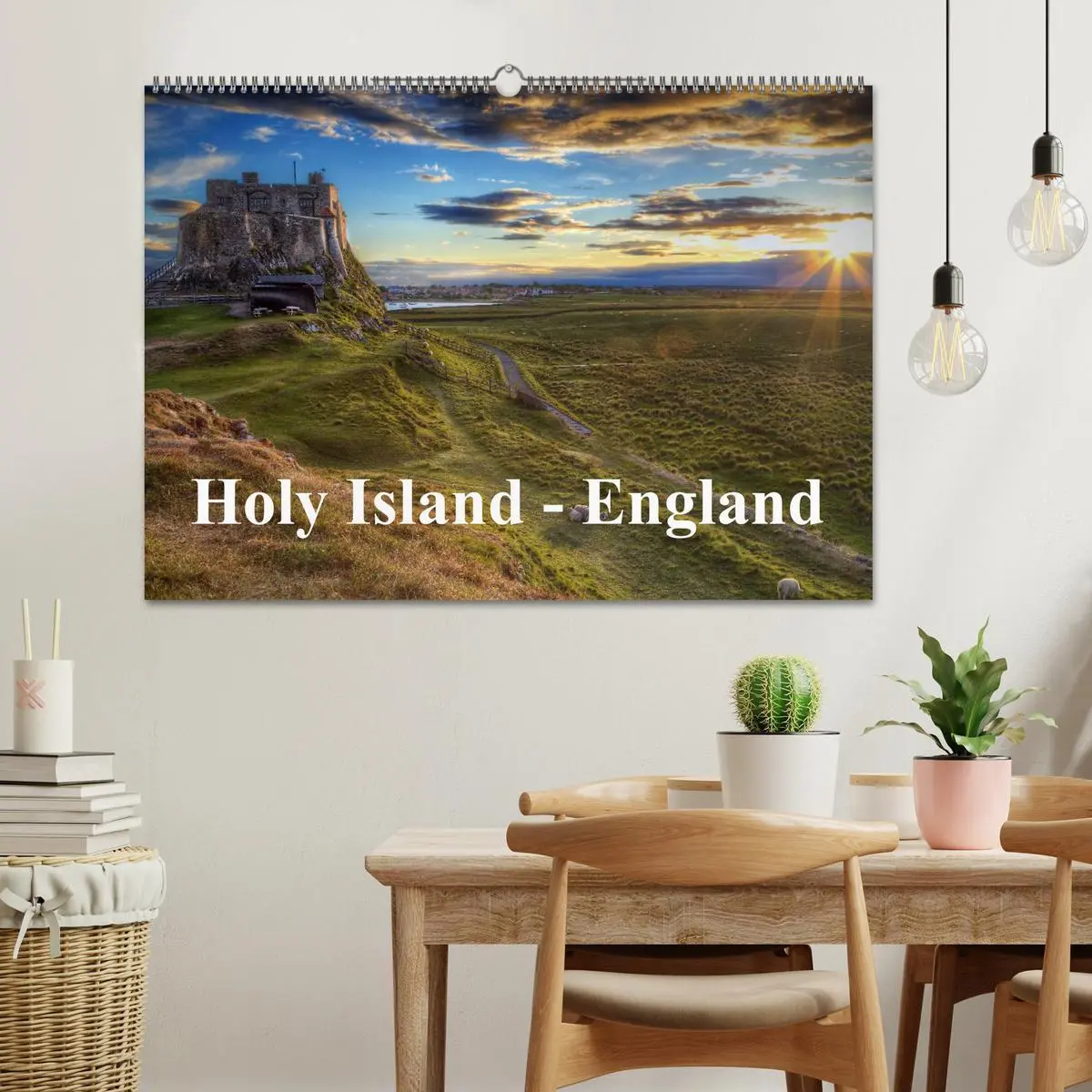 Bild: 9783516139532 | Holy Island - England (Wandkalender 2026 DIN A2 quer), CALVENDO...