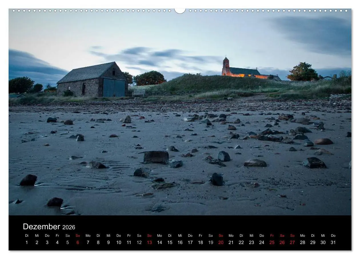 Bild: 9783516139532 | Holy Island - England (Wandkalender 2026 DIN A2 quer), CALVENDO...