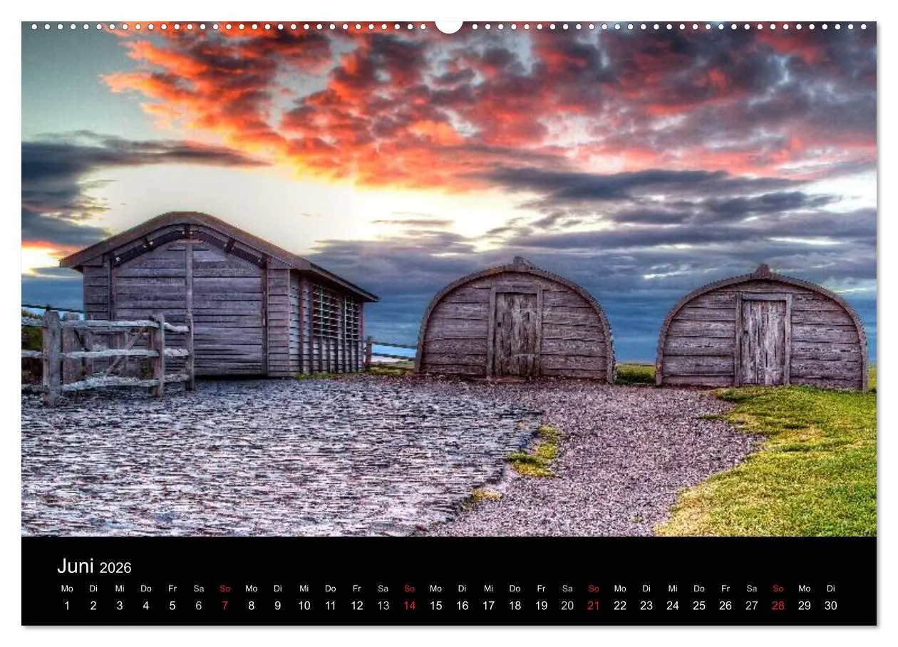 Bild: 9783516139532 | Holy Island - England (Wandkalender 2026 DIN A2 quer), CALVENDO...