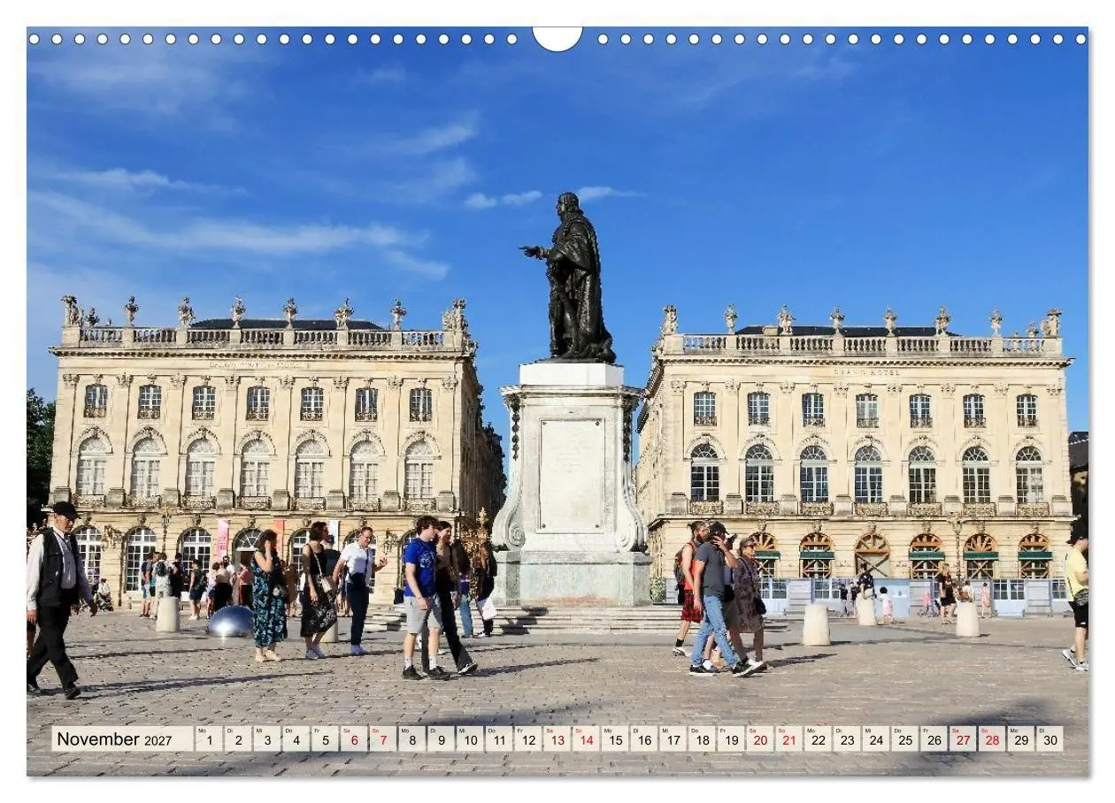 Bild: 9783594289532 | Nancy - Eine Perle Lothringens (Wandkalender 2027 DIN A3 quer),...