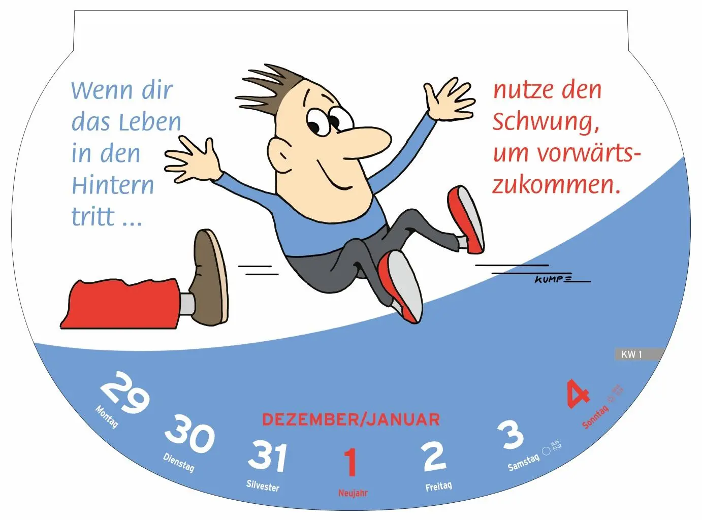 Bild: 9783756409532 | Dumme Sprüche Kalender 2026 - Für Gescheite! | Heye | Kalender | 57 S.