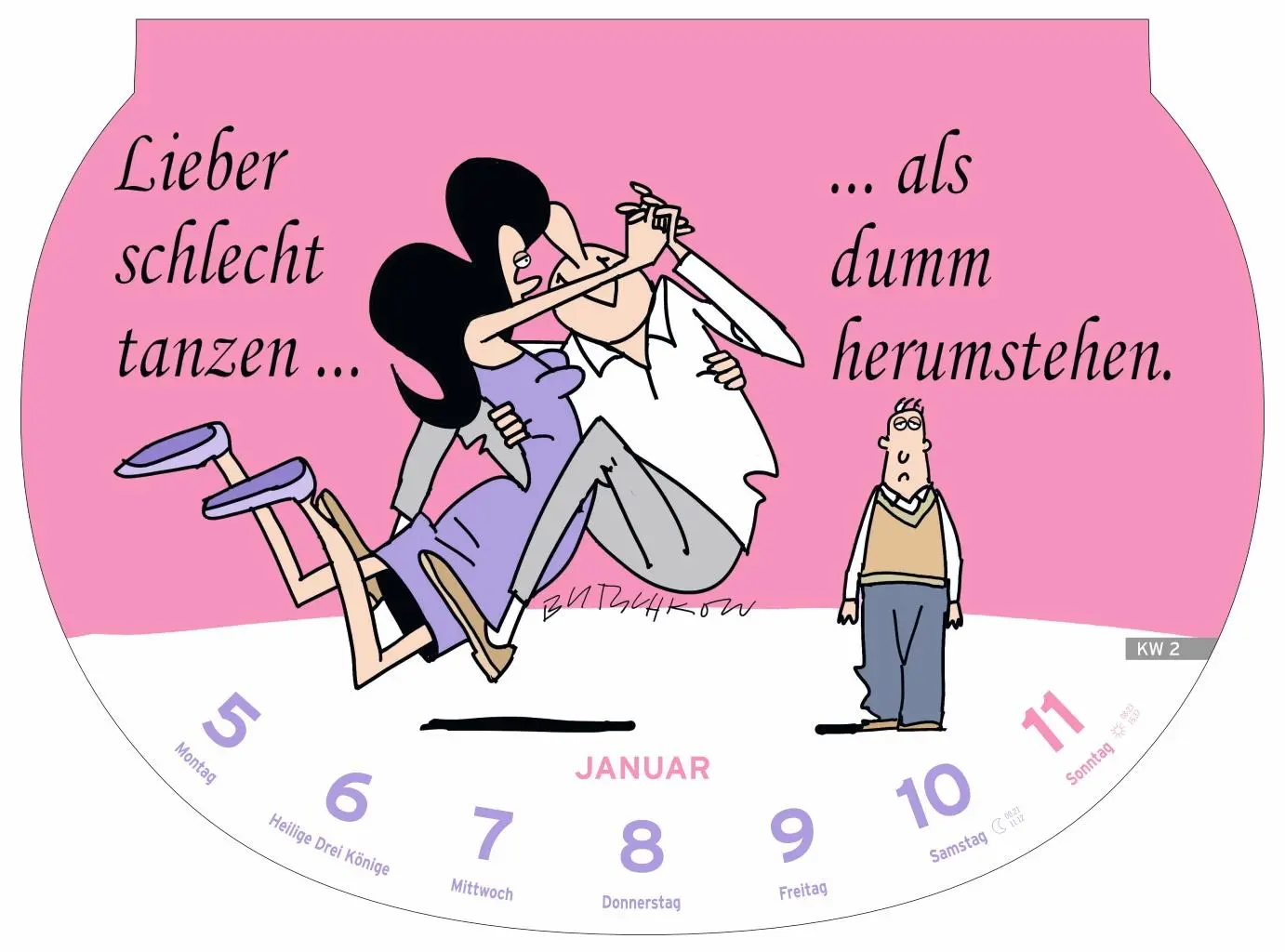 Bild: 9783756409532 | Dumme Sprüche Kalender 2026 - Für Gescheite! | Heye | Kalender | 57 S.