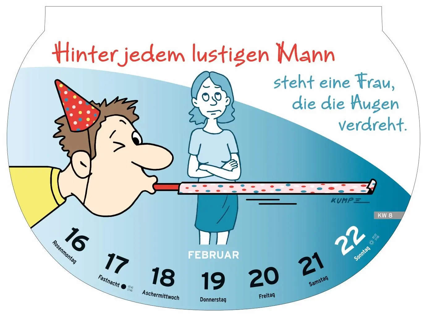 Bild: 9783756409532 | Dumme Sprüche Kalender 2026 - Für Gescheite! | Heye | Kalender | 57 S.