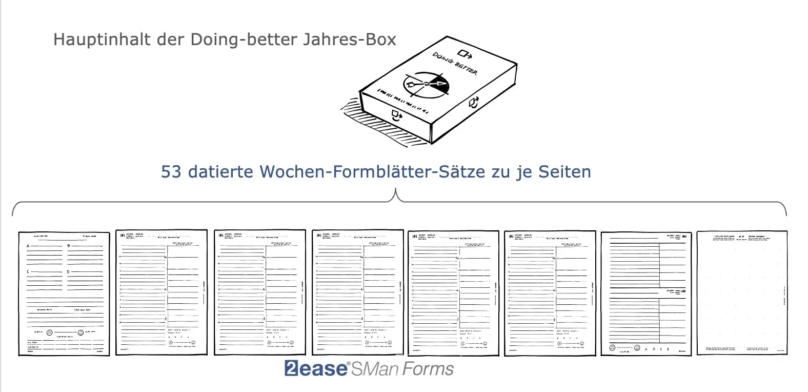 Bild: 9783906749532 | Doing-better Tages- und Wochenplanung mit 2ease SMan...
