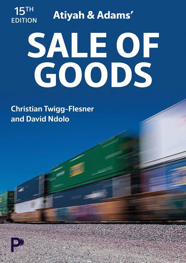 Cover: 9781292739632 | Atiyah and Adams' Sale of Goods | Christian Twigg-Flesner (u. a.)