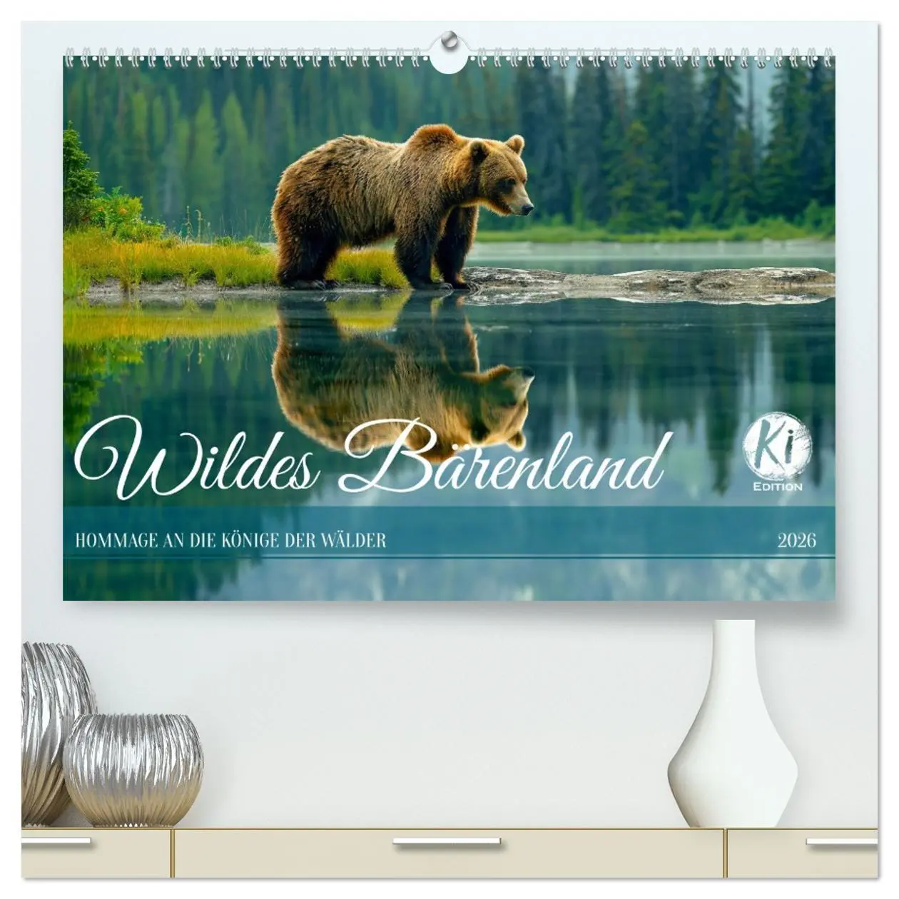 Cover: 9783457419632 | Wildes Bärenland (hochwertiger Premium Wandkalender 2026 DIN A2...