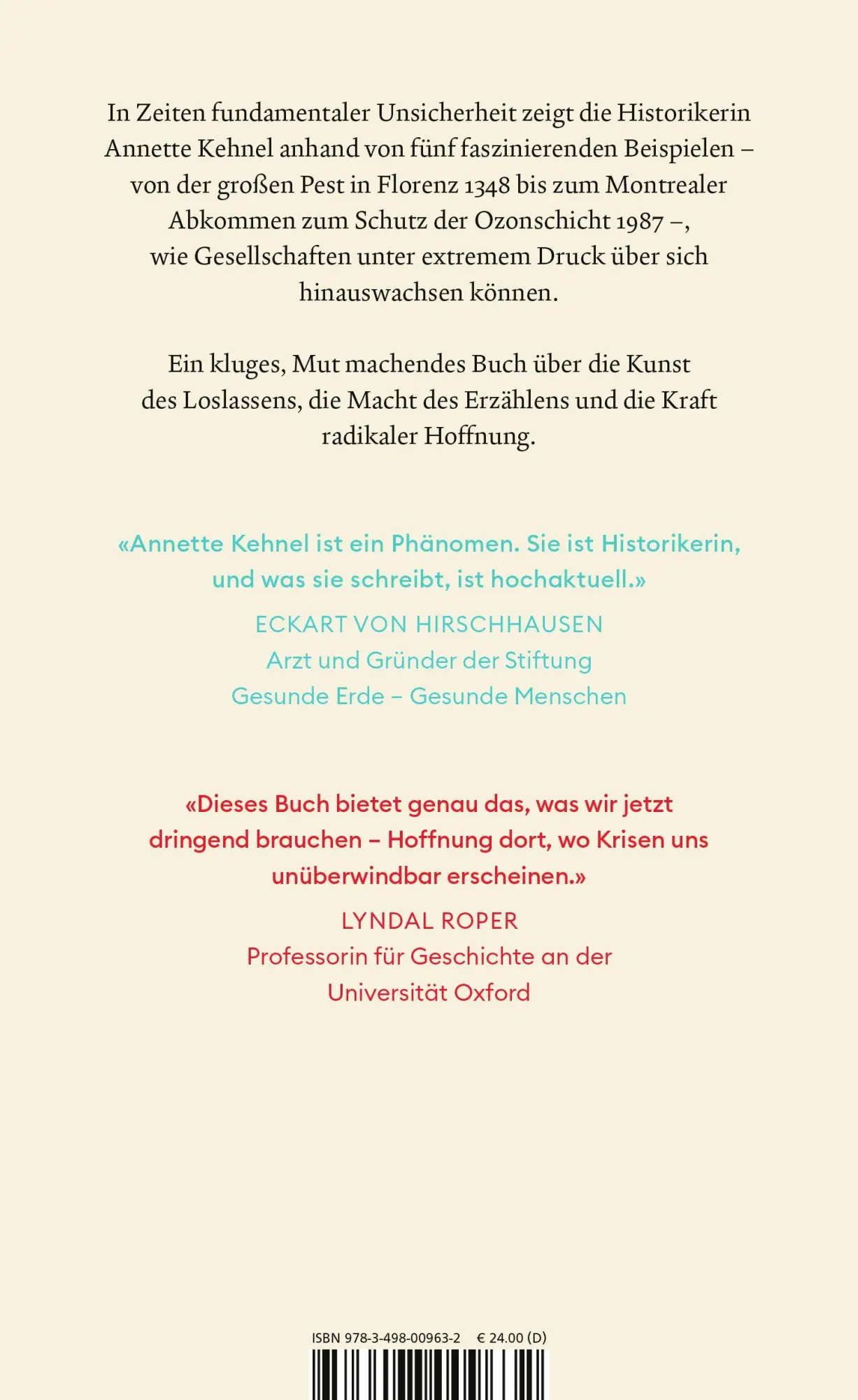 Rückseite: 9783498009632 | Der Phoenix-Effekt | Annette Kehnel | Buch | 240 S. | Deutsch | 2026