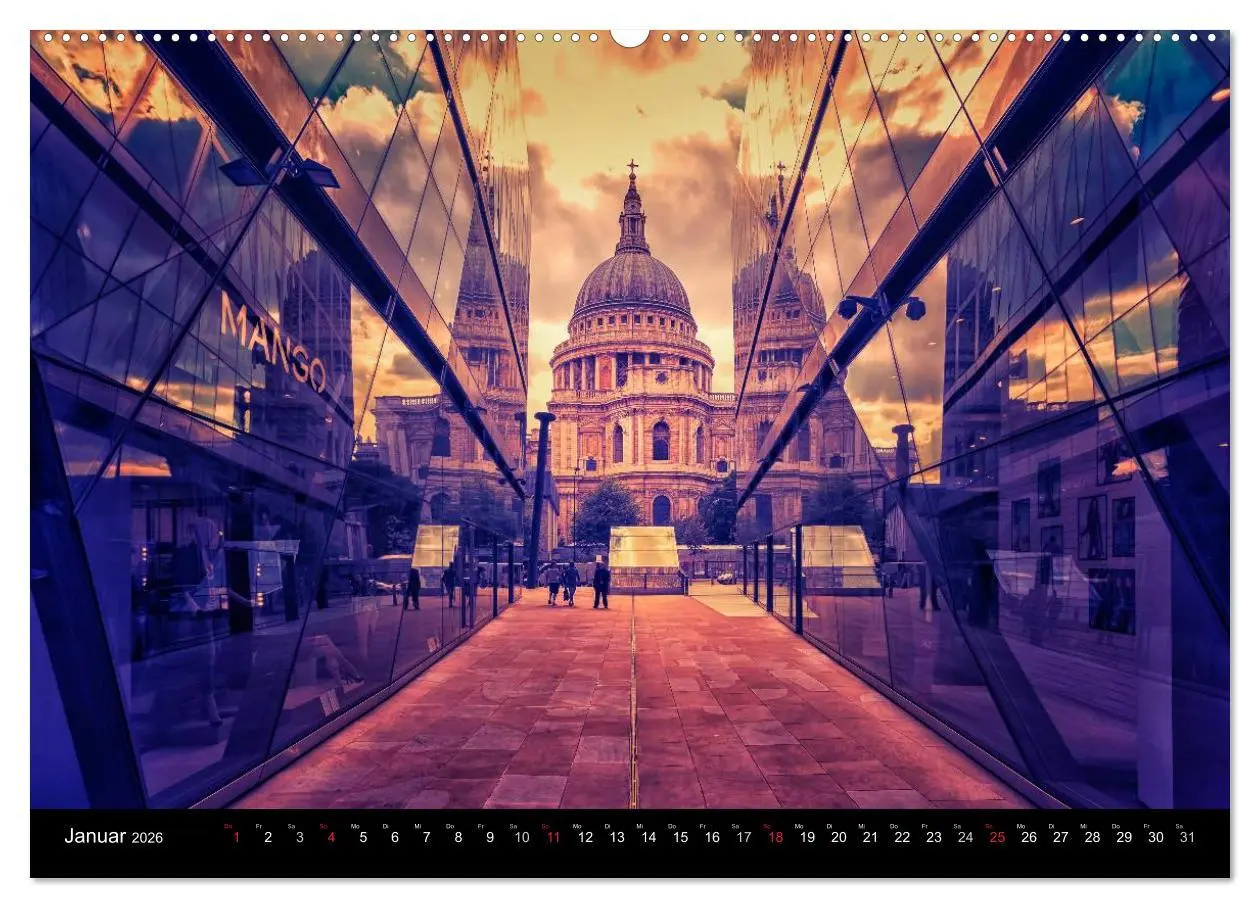 Bild: 9783516129632 | Weltmetropole London (Wandkalender 2026 DIN A2 quer), CALVENDO...
