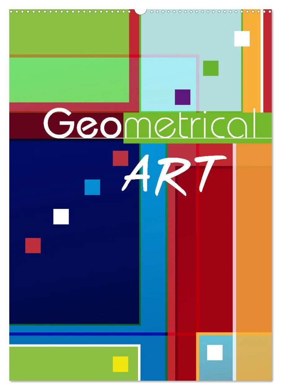 Cover: 9783516369632 | Geometrical ART (Wandkalender 2026 DIN A2 hoch), CALVENDO...