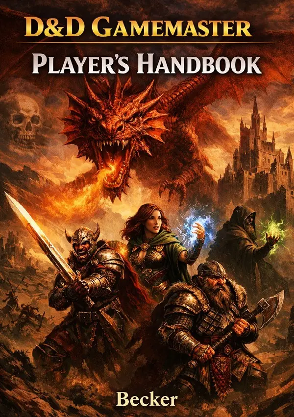 Cover: 9783565259632 | D&amp;D Gamemaster I Player's Handbook | Felix Becker | Taschenbuch | 2026