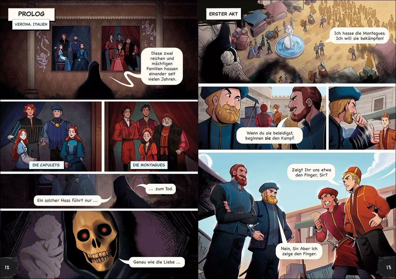 Bild: 9783743219632 | Romeo und Julia | Die Graphic Novel nach William Shakespeare | Buch