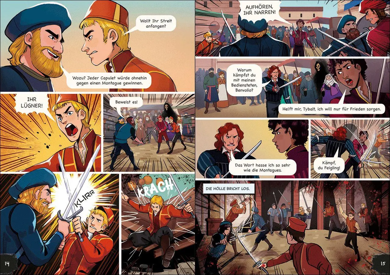 Bild: 9783743219632 | Romeo und Julia | Die Graphic Novel nach William Shakespeare | Buch