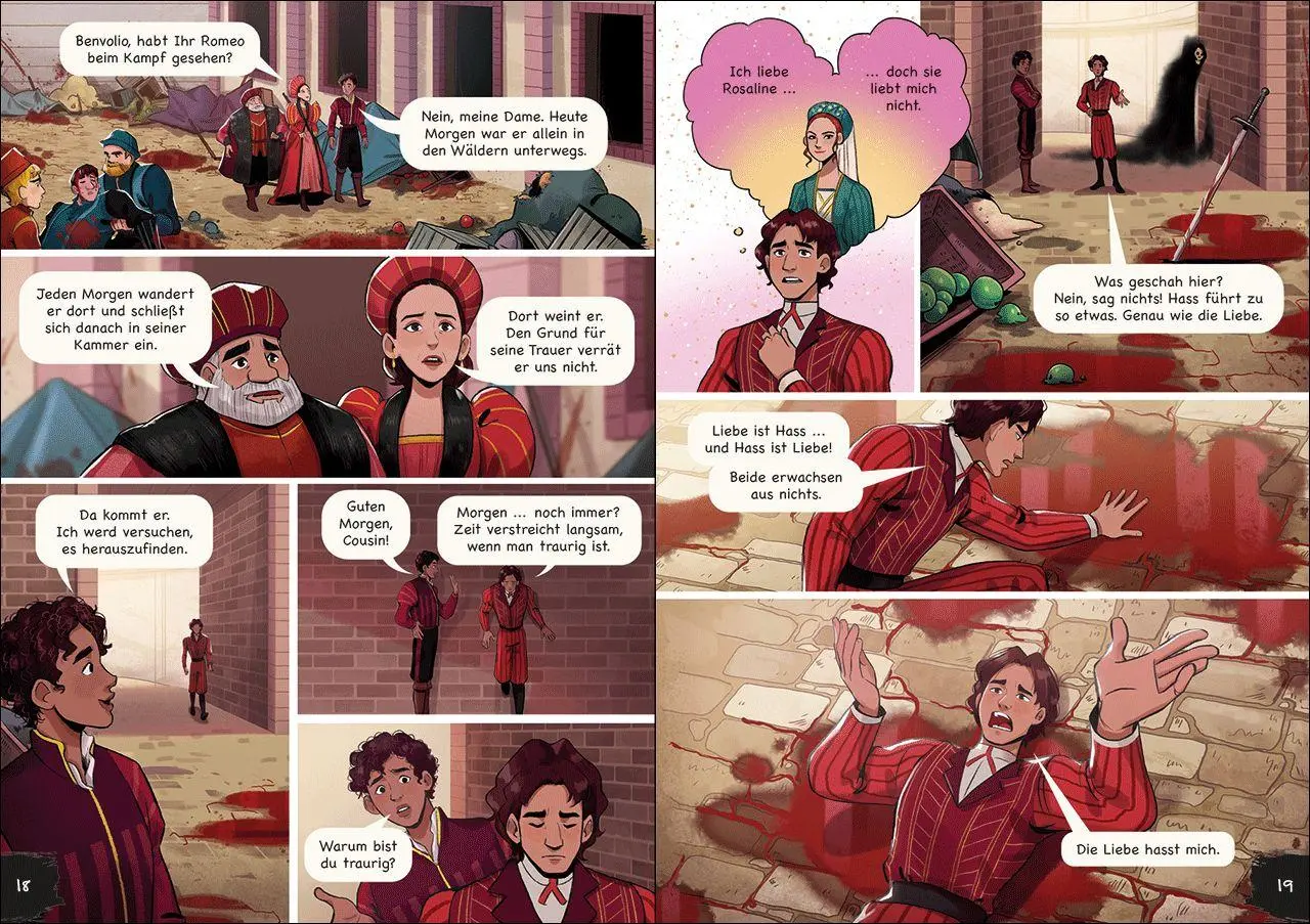 Bild: 9783743219632 | Romeo und Julia | Die Graphic Novel nach William Shakespeare | Buch