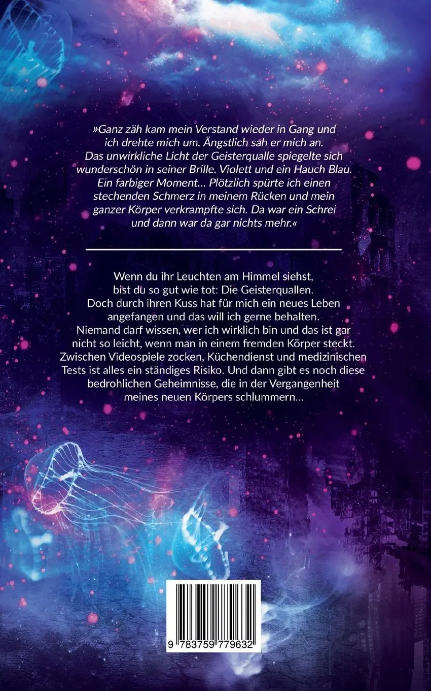 Rückseite: 9783759779632 | Quallenkuss | Wilma Müller | Taschenbuch | Paperback | 388 S. | 2024