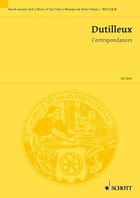 Cover: 9790001139632 | Correspondances | Henri Dutilleux | Buch | 84 S. | Französisch | 2009