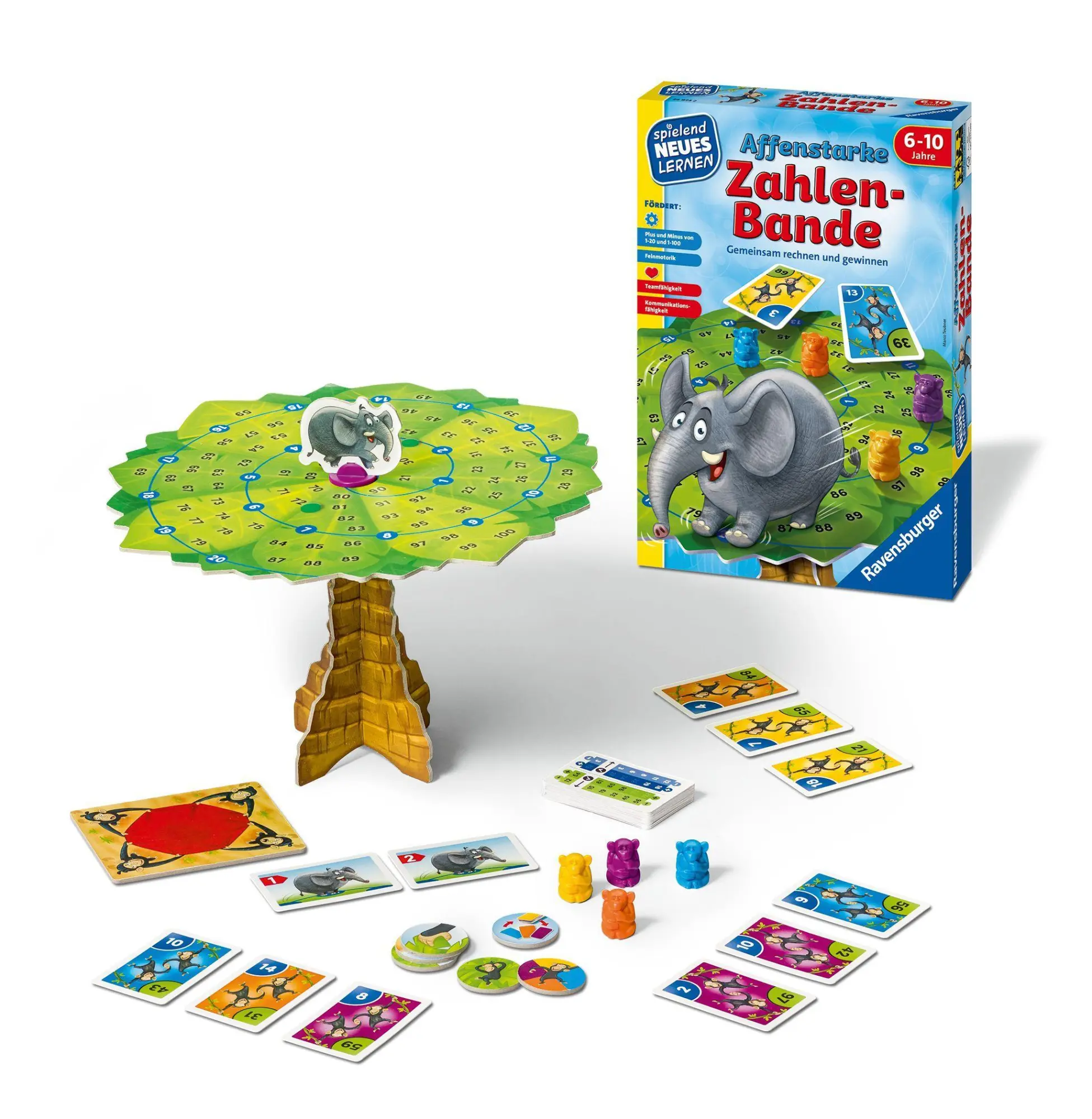 Bild: 4005556249732 | Affenstarke Zahlen-Bande | Marco Teubner | Spiel | 24973 | Deutsch