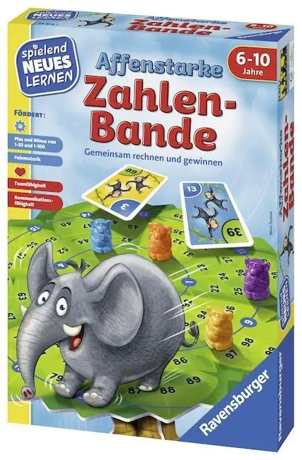 Bild: 4005556249732 | Affenstarke Zahlen-Bande | Marco Teubner | Spiel | 24973 | Deutsch