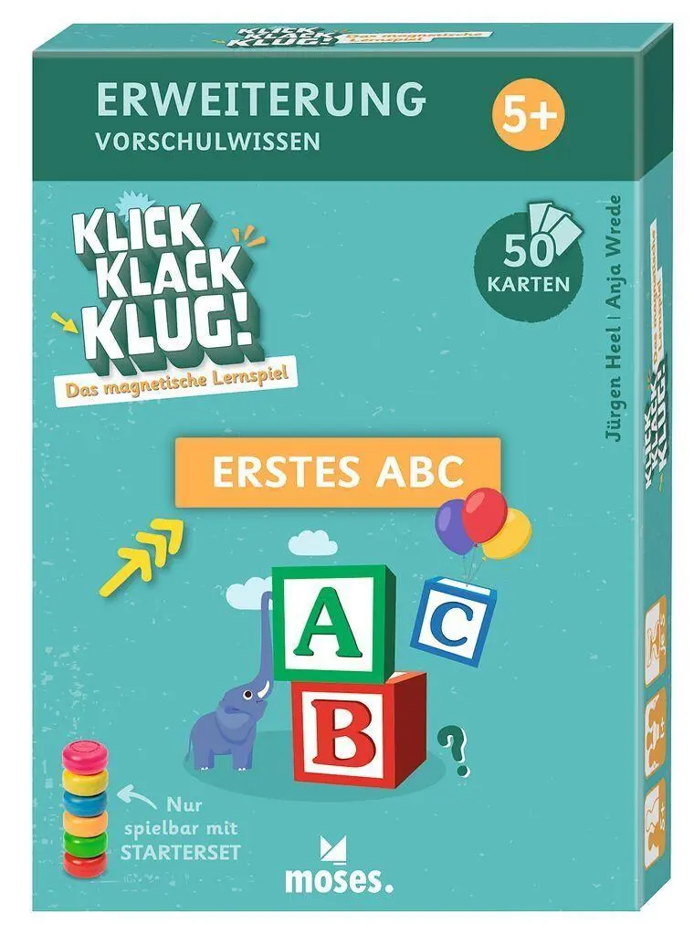 Cover: 4033477909732 | Klick Klack Klug Erweiterungsset Erstes ABC ab 5 Jahren | Spiel | 2026