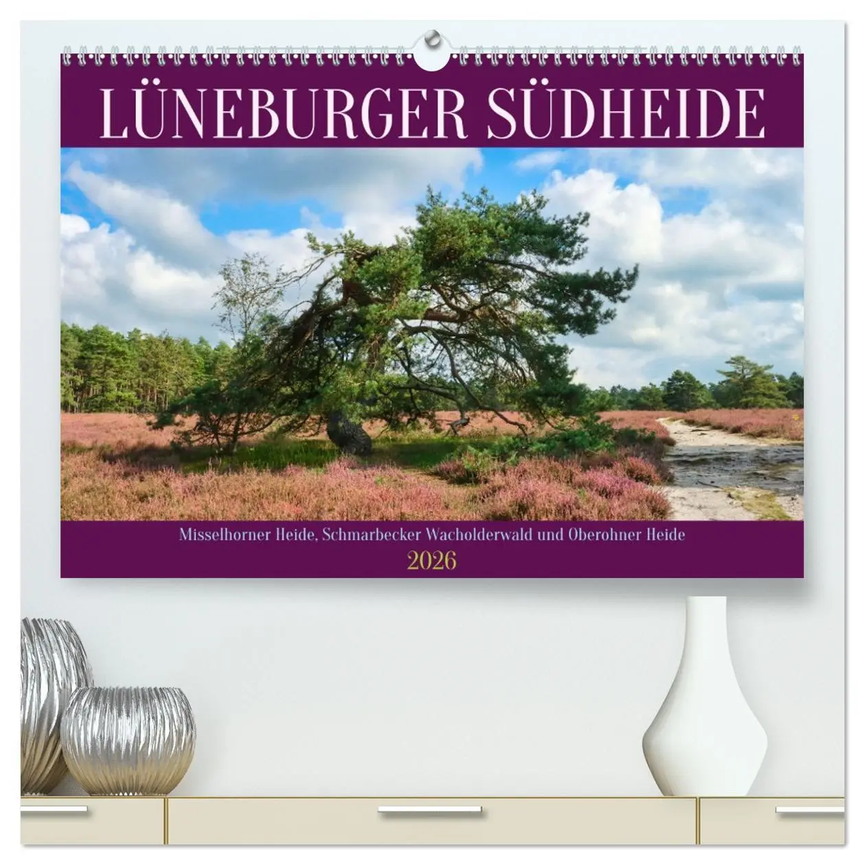 Cover: 9783457339732 | Lüneburger Südheide (hochwertiger Premium Wandkalender 2026 DIN A2...