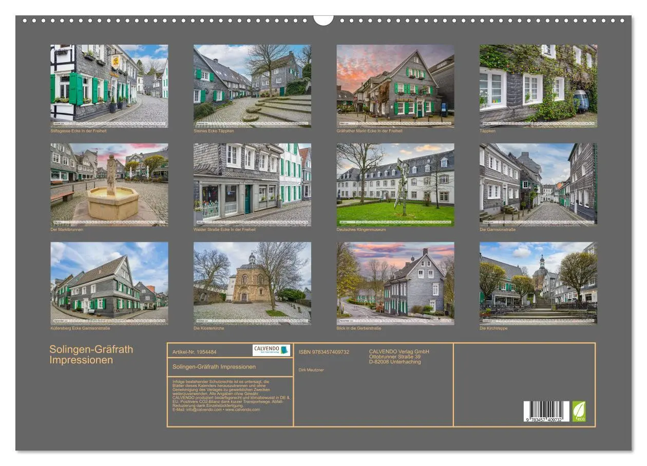 Bild: 9783457409732 | Solingen-Gräfrath Impressionen (Wandkalender 2026 DIN A2 quer),...
