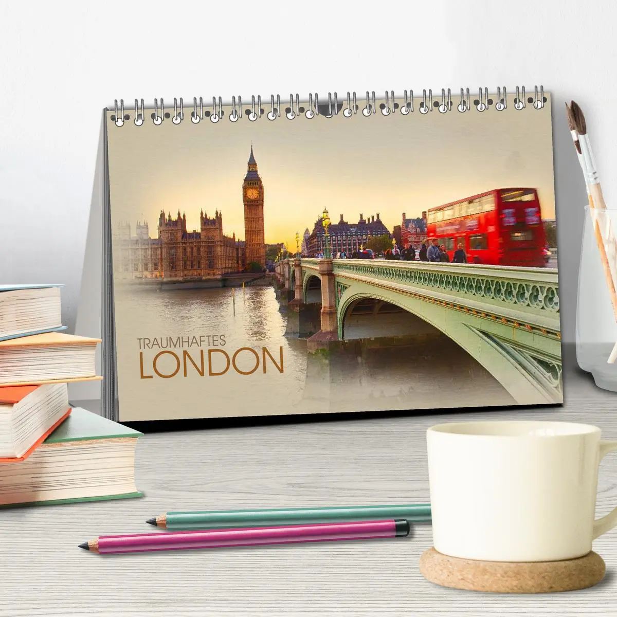 Bild: 9783457959732 | Traumhaftes London (Tischkalender 2026 DIN A5 quer), CALVENDO...