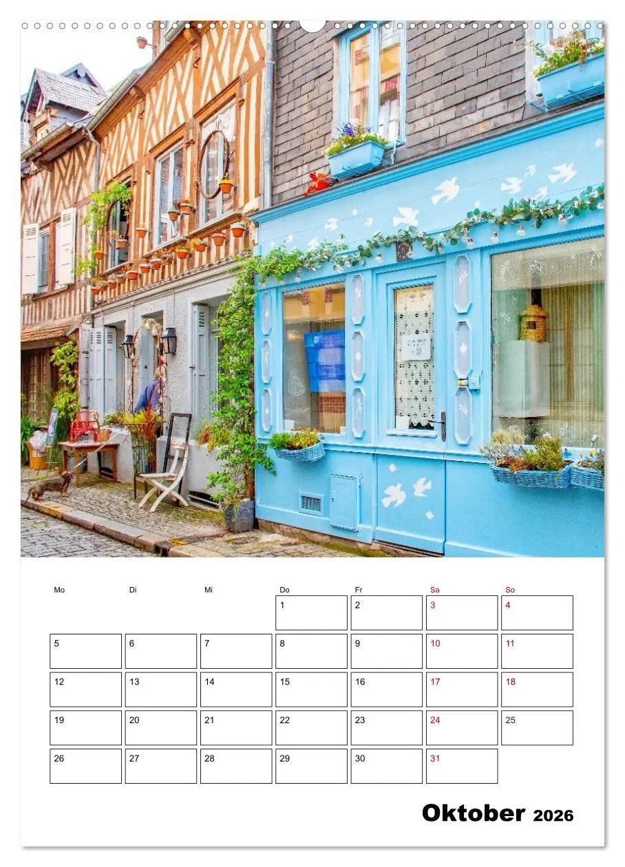 Bild: 9783516669732 | Normandie - Reiseplaner (Wandkalender 2026 DIN A2 hoch), CALVENDO...