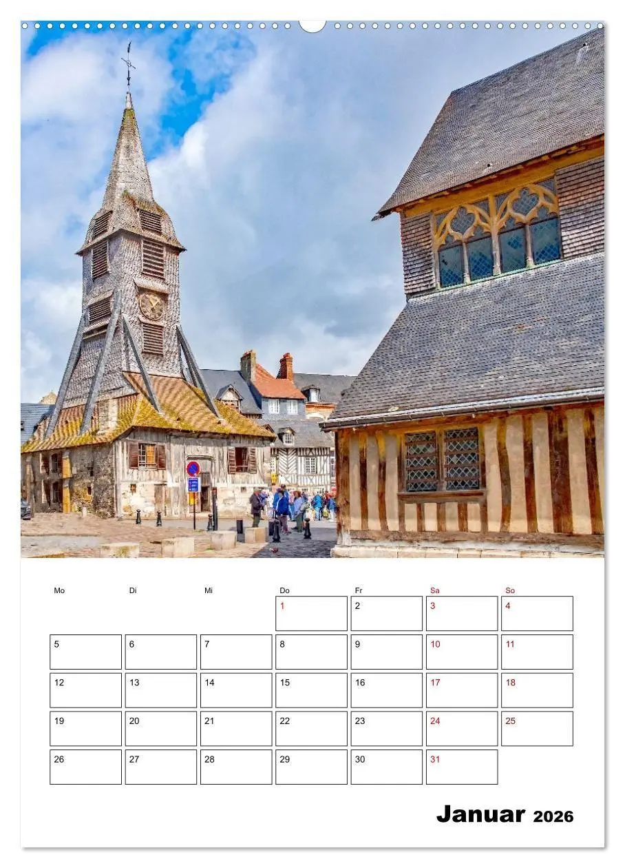 Bild: 9783516669732 | Normandie - Reiseplaner (Wandkalender 2026 DIN A2 hoch), CALVENDO...