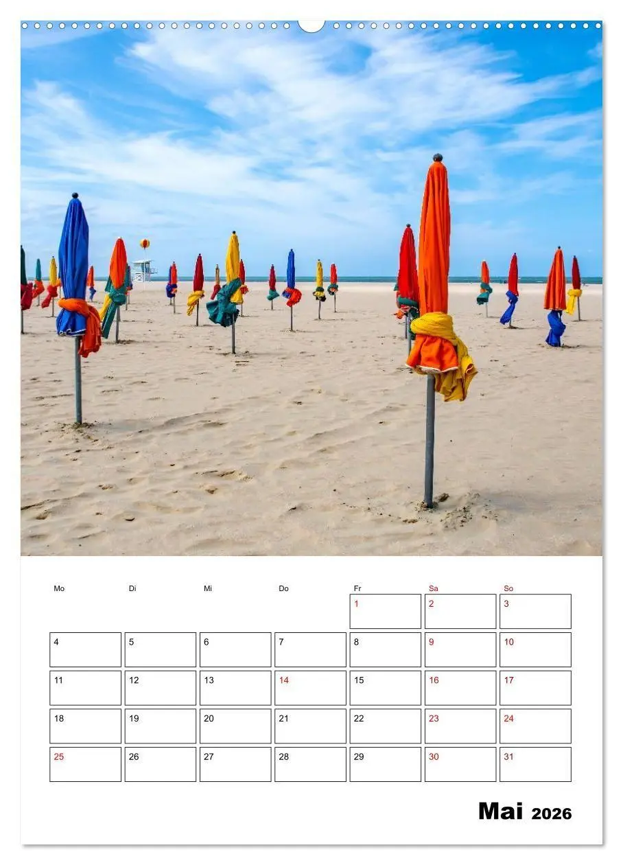 Bild: 9783516669732 | Normandie - Reiseplaner (Wandkalender 2026 DIN A2 hoch), CALVENDO...