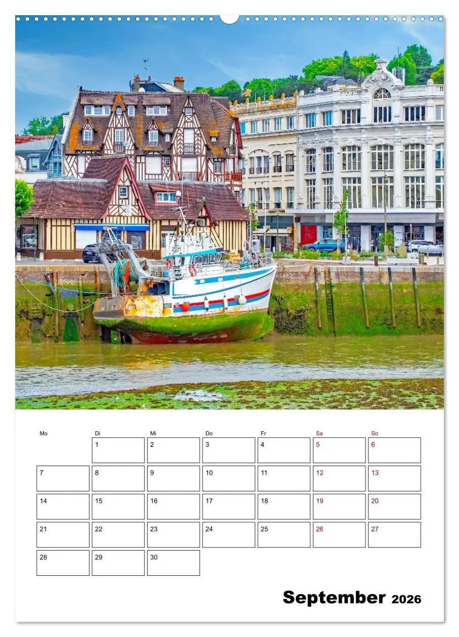 Bild: 9783516669732 | Normandie - Reiseplaner (Wandkalender 2026 DIN A2 hoch), CALVENDO...