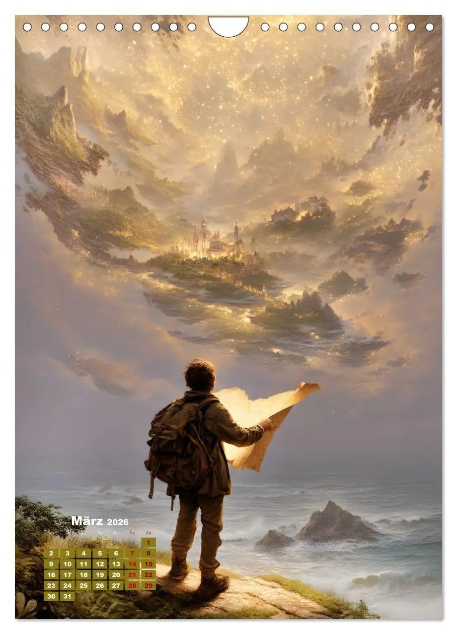 Bild: 9783516739732 | Worlds Unwritten (Wandkalender 2026 DIN A4 hoch), CALVENDO...