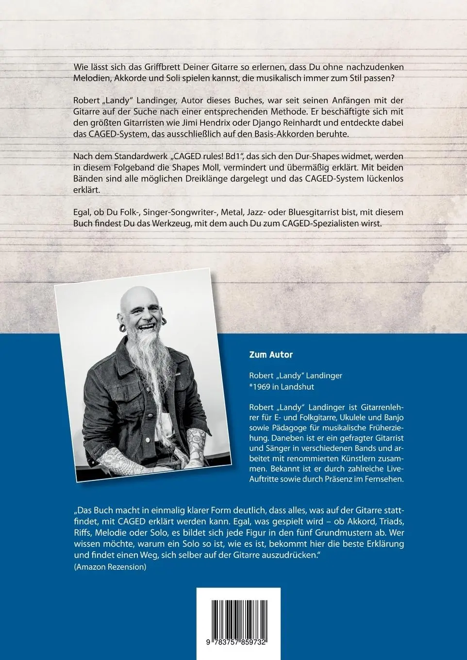 Rückseite: 9783757859732 | CAGED rules! Bd.2 | Robert "Landy" Landinger | Taschenbuch | Paperback