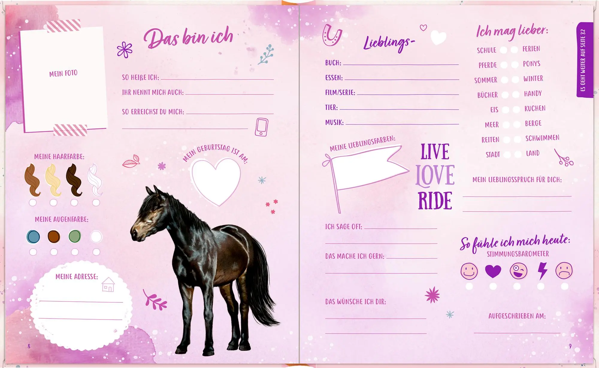 Bild: 4050003959832 | Freundebuch - Meine Freundinnen und Freunde | Julia Gerigk | Buch