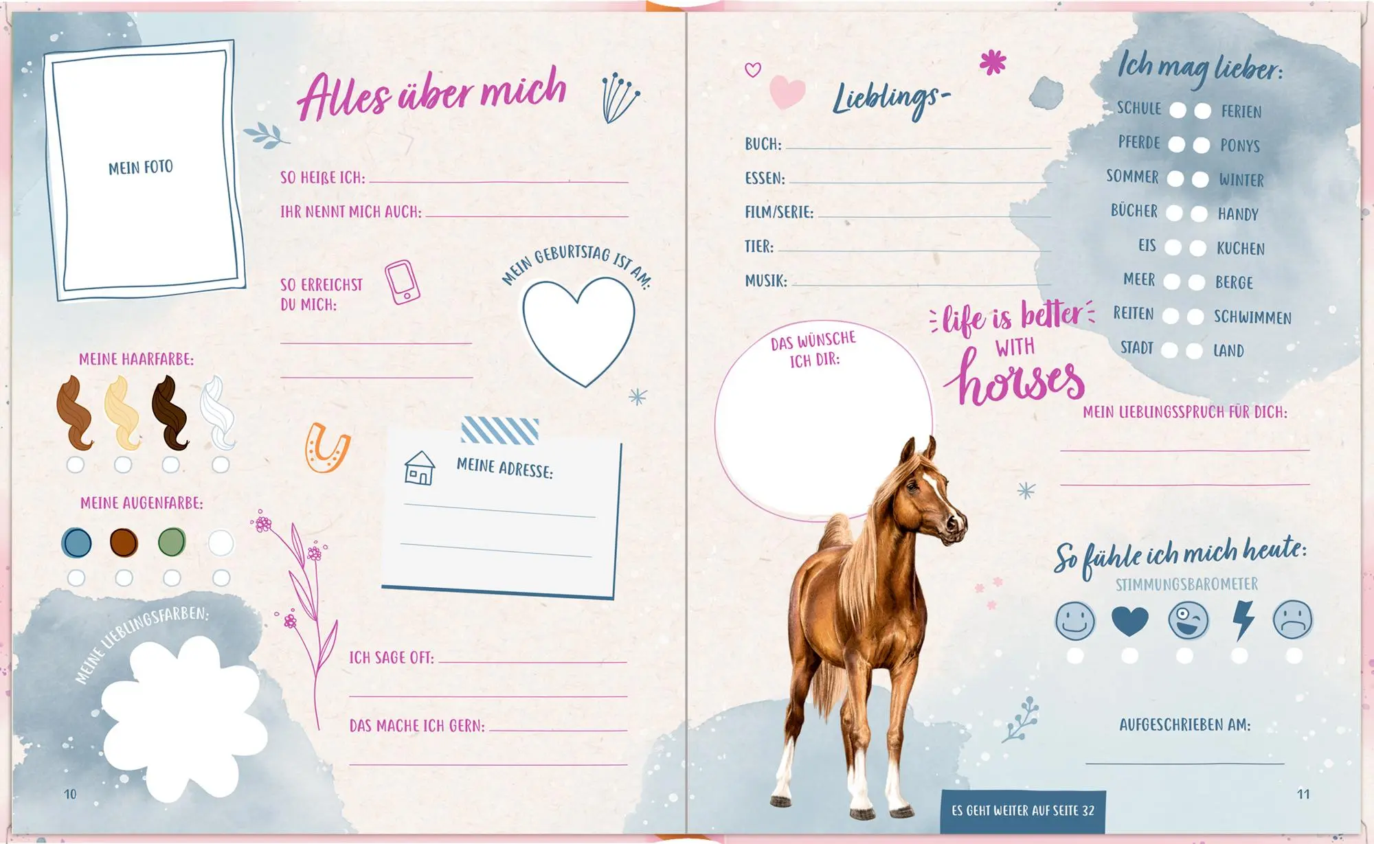 Bild: 4050003959832 | Freundebuch - Meine Freundinnen und Freunde | Julia Gerigk | Buch