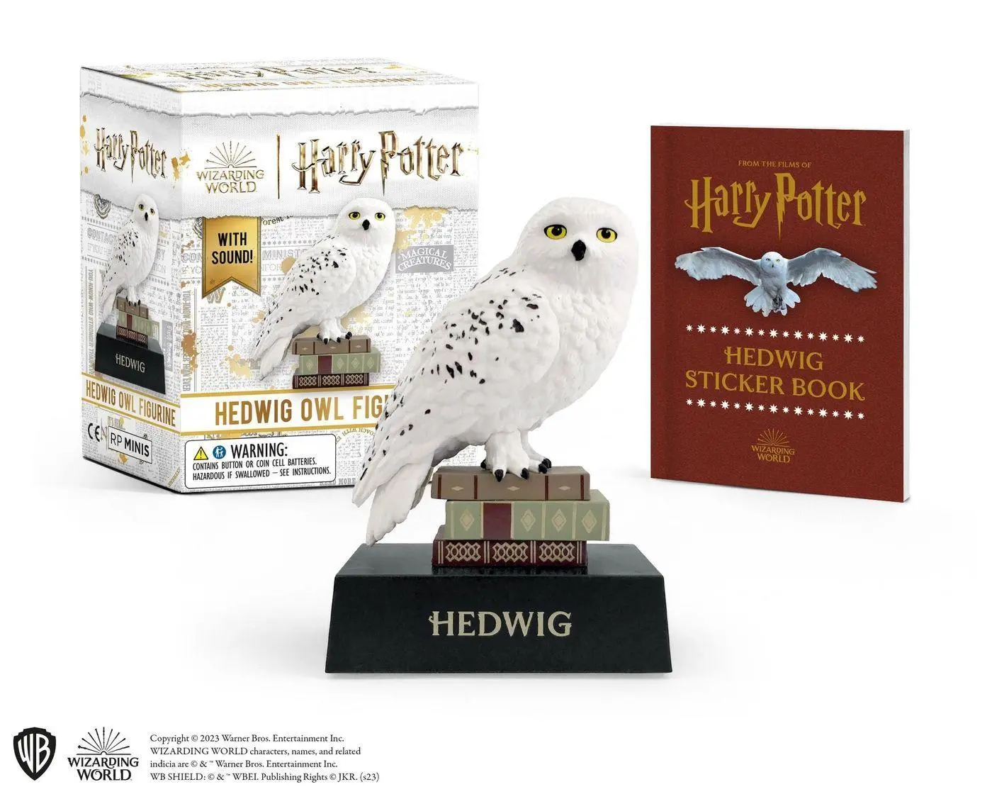 Cover: 9780762479832 | Harry Potter | Hedwig Owl Figurine : With Sound! | Products | Buch