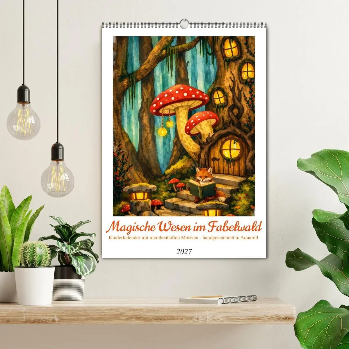 Bild: 9783569749832 | Magische Wesen im Fabelwald (Wandkalender 2027 DIN A2 hoch),...