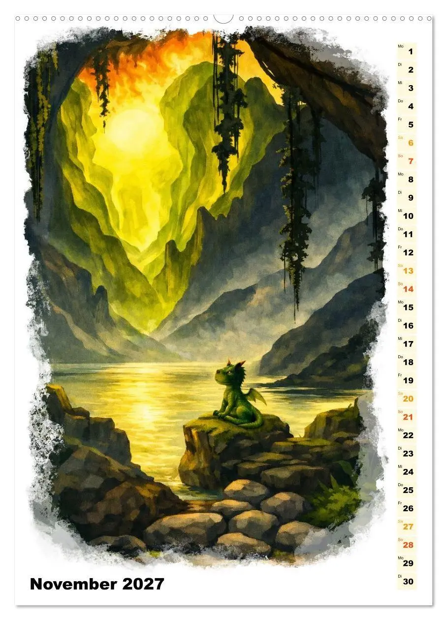 Bild: 9783569749832 | Magische Wesen im Fabelwald (Wandkalender 2027 DIN A2 hoch),...