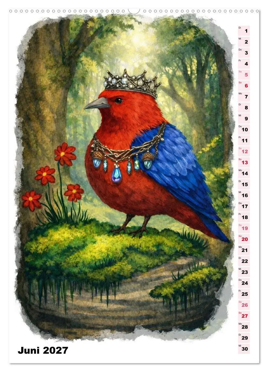 Bild: 9783569749832 | Magische Wesen im Fabelwald (Wandkalender 2027 DIN A2 hoch),...