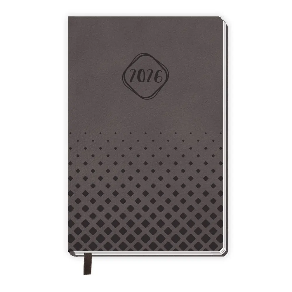 Cover: 4251901509932 | Trötsch Taschenkalender A7 Soft Touch Anthrazit 2026 | KG | Kalender