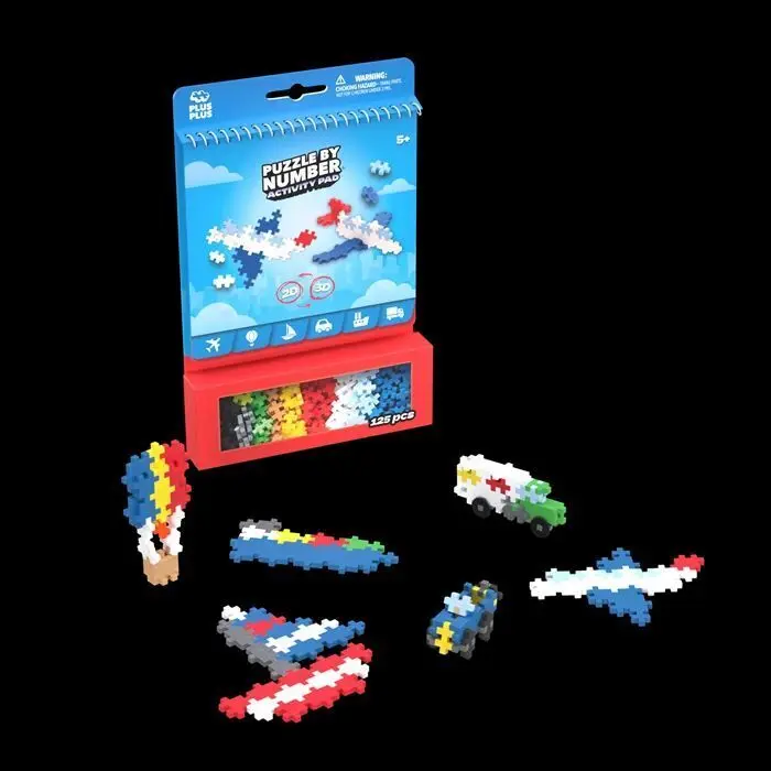 Bild: 5710409109932 | PLUS PLUS - 125 Kreativ Bausteine Puzzle Transport | Deutsch | 2025