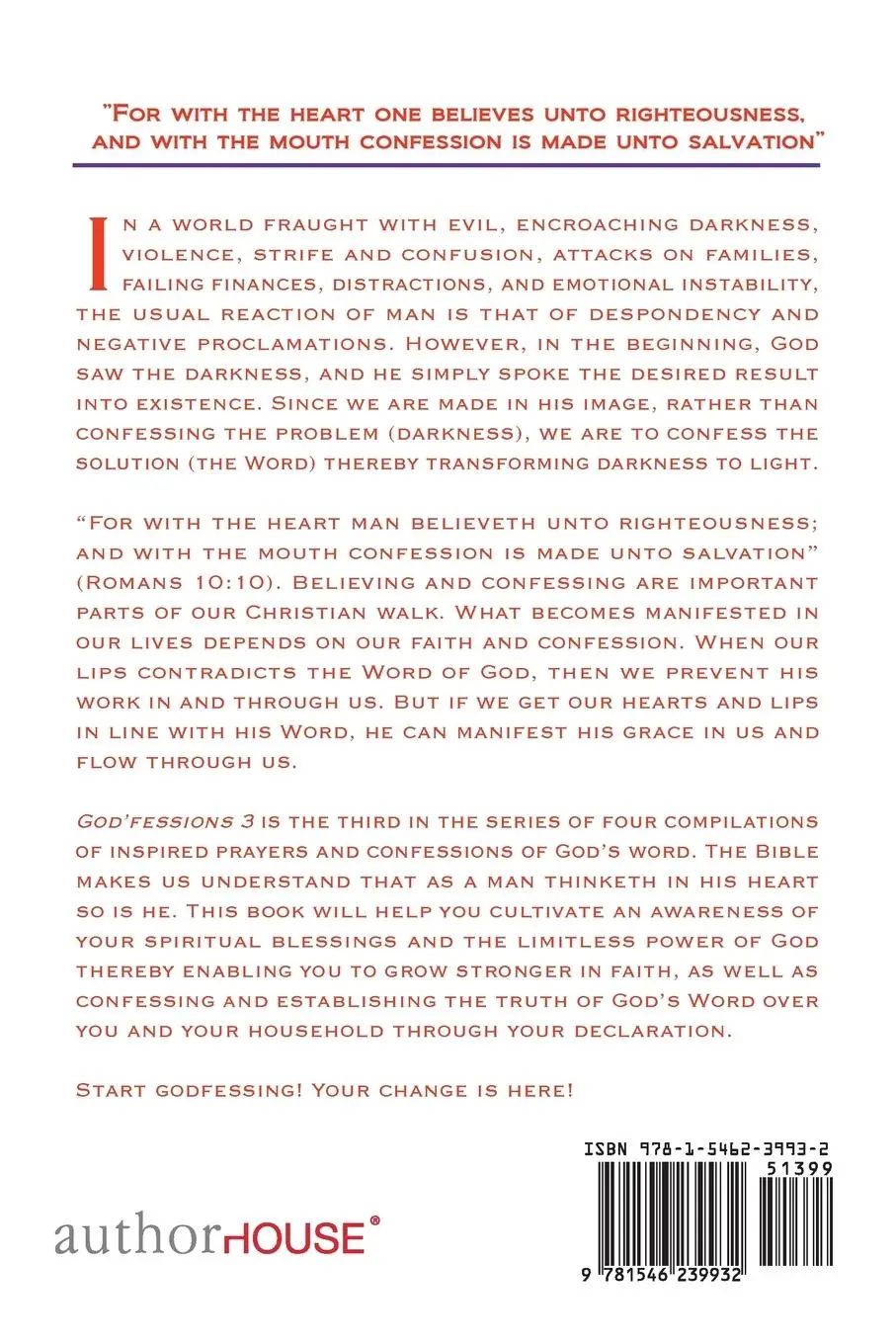 Rückseite: 9781546239932 | God'Fessions 3 | 'Goke Coker | Taschenbuch | Kartoniert / Broschiert