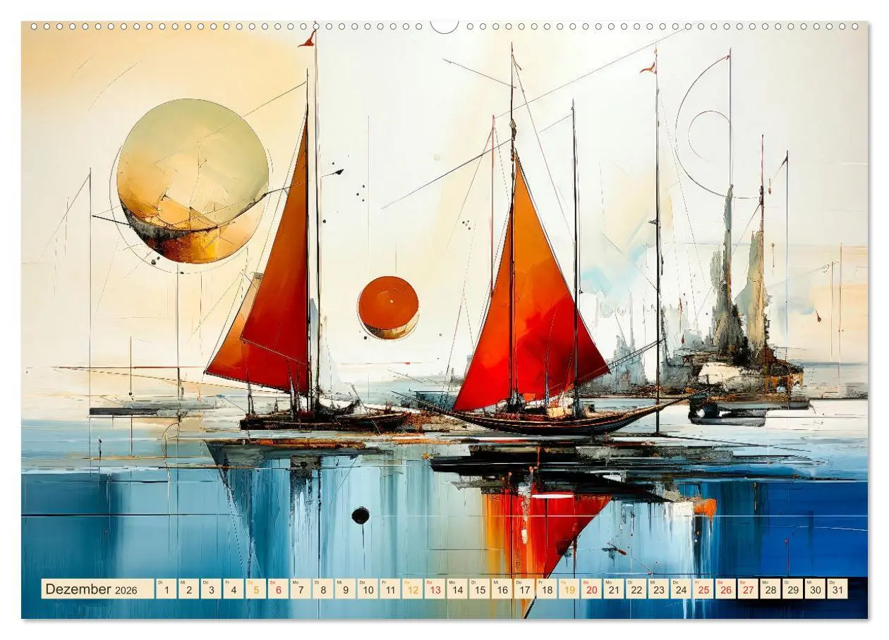 Bild: 9783457489932 | Segeln, der Traum beginnt (hochwertiger Premium Wandkalender 2026...