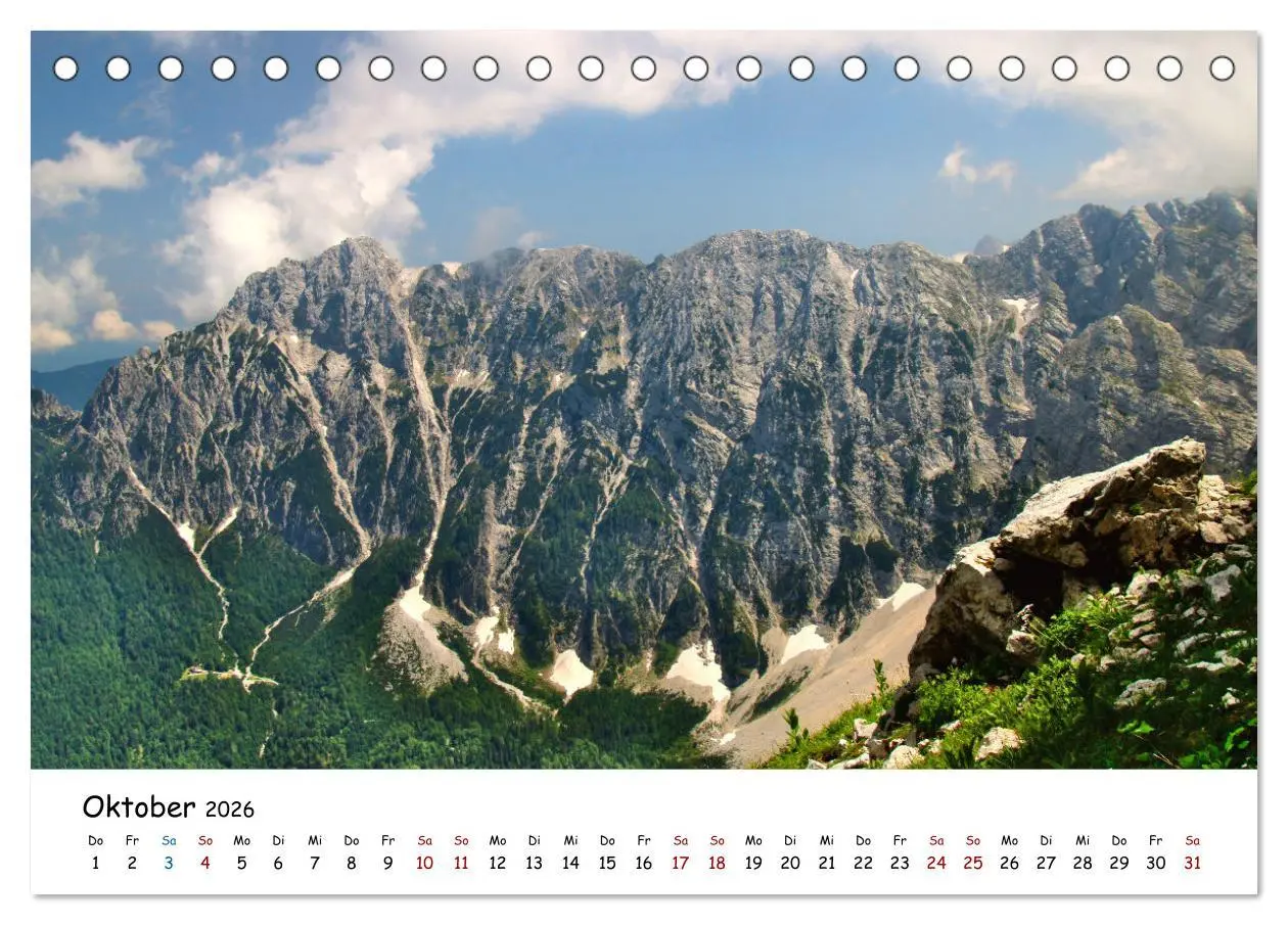 Bild: 9783457629932 | Slowenien - Triglav Nationalpark (Tischkalender 2026 DIN A5 quer),...