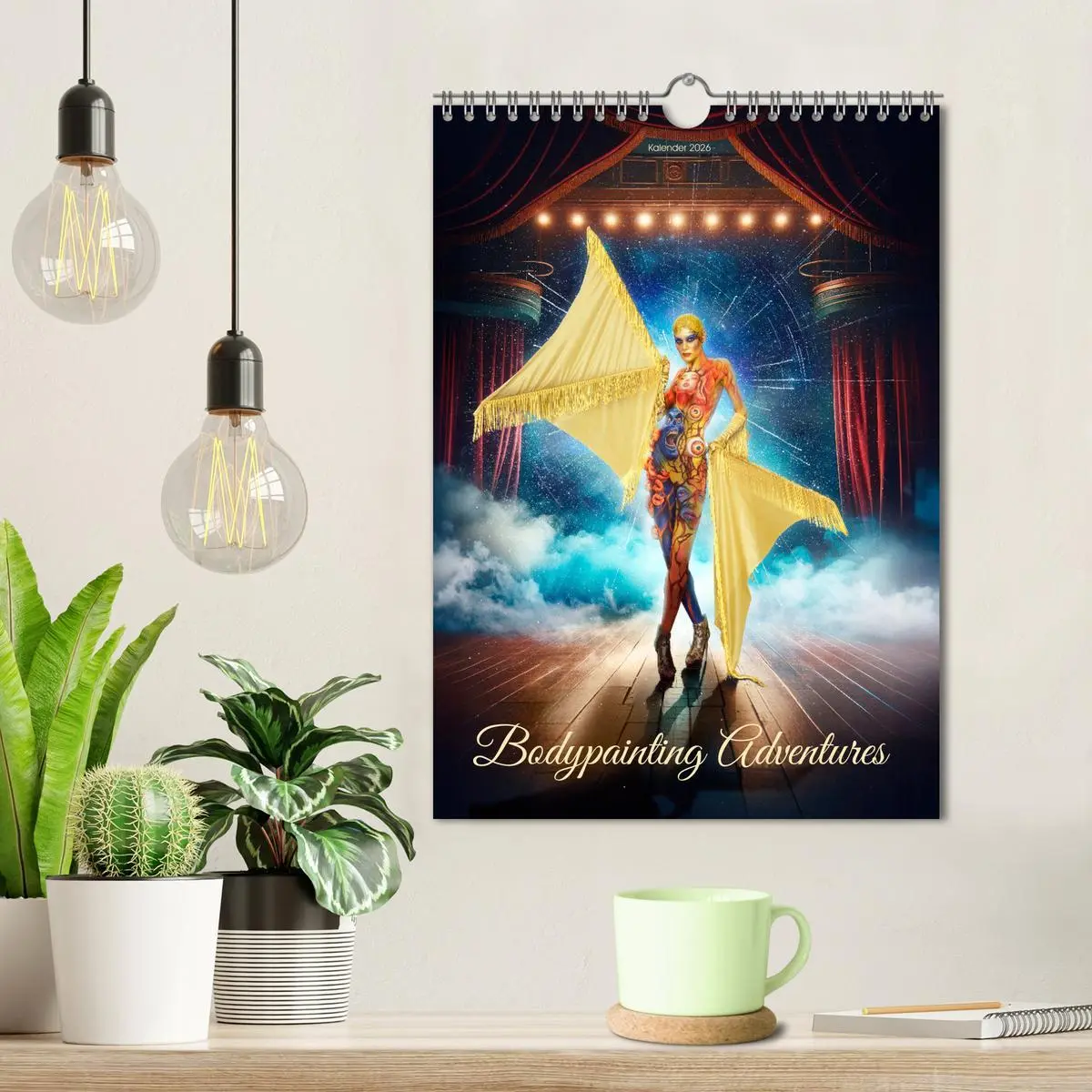 Bild: 9783516269932 | Bodypainting Adventures (Wandkalender 2026 DIN A4 hoch), CALVENDO...